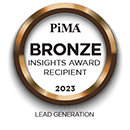 PIMA Conference Award Badges Lead Gen Bronze 2023