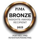 PIMA Conference Award Badges Post Sell Bronze 2023